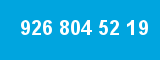 926 804 52 19